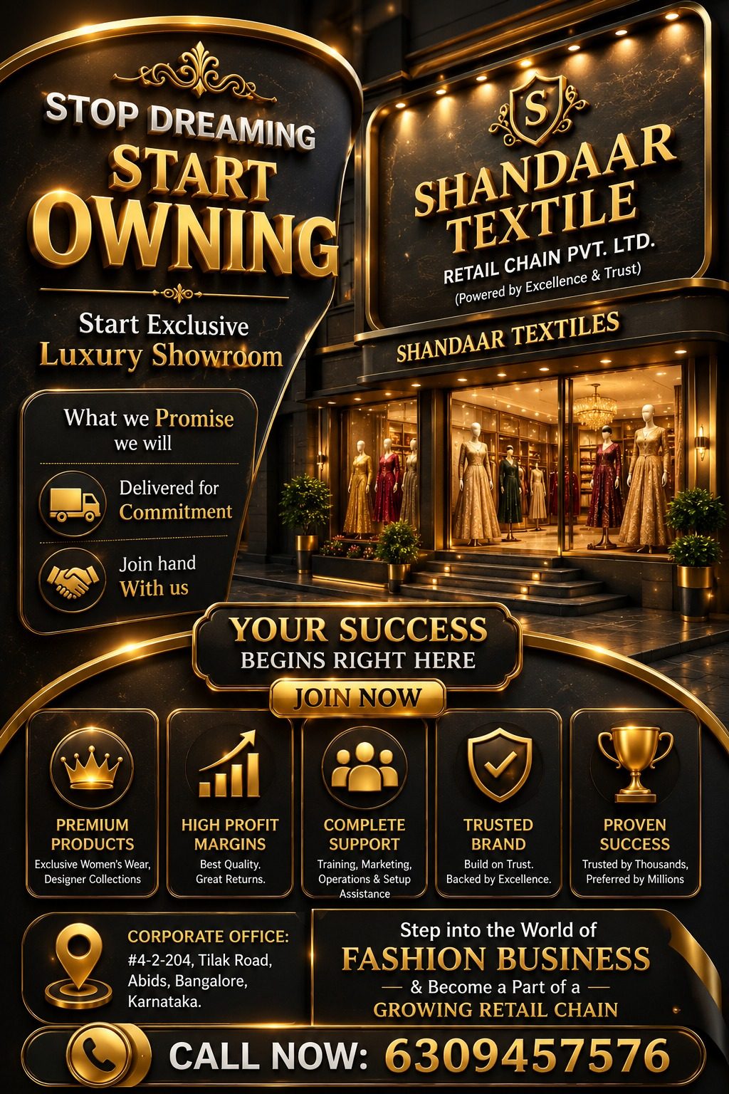 Shandaar Textile showroom
